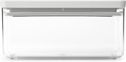 Brabantia tasty+ voorraadbus - stapelbaar - 1,5 l - light grey