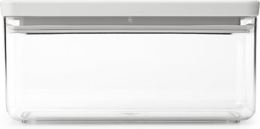 Brabantia tasty+ voorraadbus - stapelbaar - 1,5 l - light grey