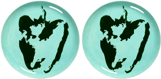 Serax - ottolenghi feast - bord l - azurblauw groen - 26 ø - 2 stuks