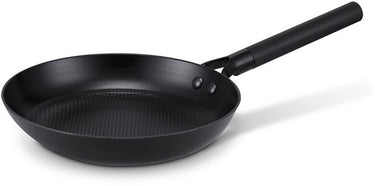 Brabantia patron koekenpan - ø 24cm - duurzame pan met luxe design handgreep - 100% pfas vrij - keramische antiaanbaklaag - inductie koekenpan - zwart