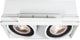Lucide trimless - inbouwspot - 2xgu10 (es111) - wit