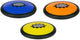 Eddy toys skippers waterstuiterschijven - 3 stuks - ø 7,5 cm - water werpschijven - waterspeelgoed voor strand en zwembad