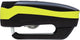 Abus motorslot schijfremslot met alarm - detecto 7000 rs1 - security level 13 - geel - geschikt voor motoren - scooters
