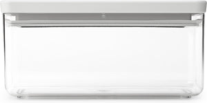 Brabantia tasty+ voorraadbus - stapelbaar - 1,5 l - light grey
