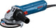 Bosch professional gws 12-125 haakse slijper 125mm 1200w + protection handgreep - 06013a6106