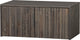 Woood new gravure kistbank - essen - espresso - 40x88x50