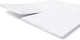 Walra molton hoeslaken - molton 180x200 210 - 100% katoen - wit