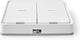 Nedis smartlife wandschakelaar - zigbee 3.0 - muurmontage - android ios - kunststof - wit
