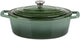 Alpina casserole 33cm cast iron green |8711252356082