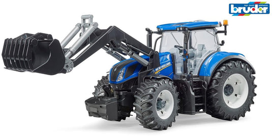Bruder new holland t7.315 tractor met frontlader 36 x 17 x 20cm