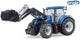 Bruder new holland t7.315 tractor met frontlader 36 x 17 x 20cm