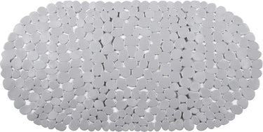 Differnz lapis anti-slip inlegmat bad 70x35cm grijs
