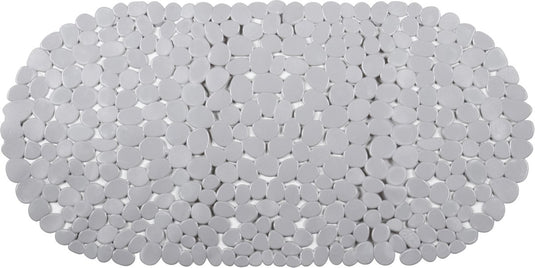 Differnz lapis anti-slip inlegmat bad 70x35cm grijs