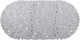 Differnz lapis anti-slip inlegmat bad 70x35cm grijs