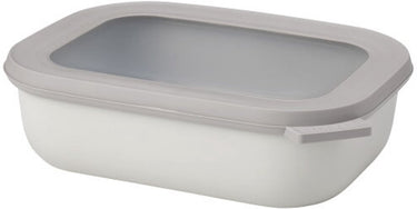 Mepal - multikom cirqula vershouddoos - 1000 ml - rechthoekig - nordic white