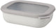 Mepal - multikom cirqula vershouddoos - 1000 ml - rechthoekig - nordic white