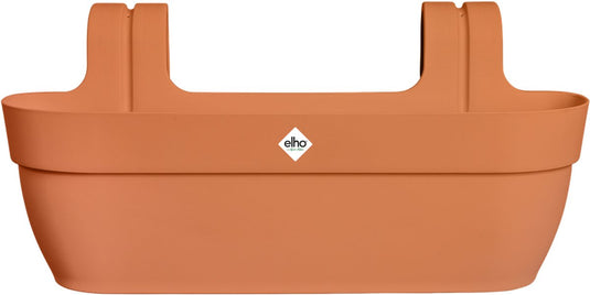 Elho vibia campana easy hanger xl 58 - plantenbak voor balkon - balkonbak - 100% gerecycled plastic - l56 x b26.8 x h23.7 cm - terra