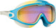 Waimea zwembril voor kinderen - curved - oliecoating - multicolor blauw
