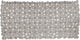Wenko anti-slip badmat paradise 71x36cm taupe - antislipmat voor bad - met zuignappen