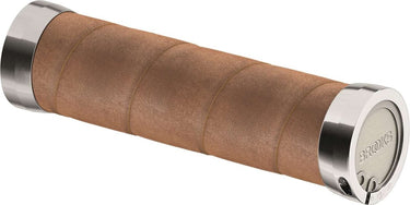 Brooks handvatten slender leather grips 130mm aged