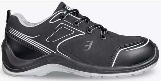 Safety jogger flow low s3 zwart werkschoenen