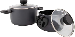 Bo-camp - pannenset - twist - compact 2 - aluminium - inductie