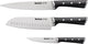 Tefal ice force messenset - 3-delig - vleesmes 20 cm - santokumes 18 cm - universeel mes 11 cm - rvs