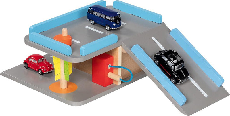Load image into Gallery viewer, Goki houten stadsparkeergarage, 4dlg.

