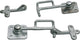 Carpoint klephaaksluitingset – sluiting aanhangerklep linker rechter haak – gegalvaniseerd – voor montage op achterkant of zijkant van de klep – 2 stuks