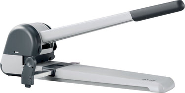 Leitz super perforator - tot a3 formaat - peforeert tot 250 vel - voor mappen en ringbanden - zilver