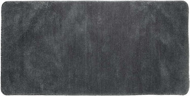 Sealskin angora -badmat 70x140 cm - polyester - donkergrijs