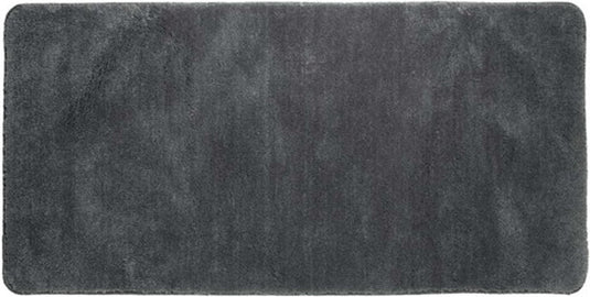 Sealskin angora -badmat 70x140 cm - polyester - donkergrijs