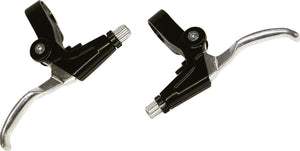 Dresco remgrepen - v-rem - 2 stuks - chroom zwart