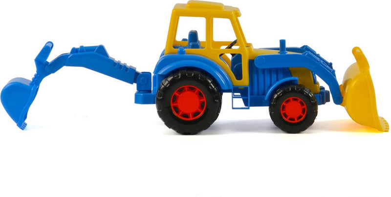 Load image into Gallery viewer, Cavallino tractor met voorlader blauw
