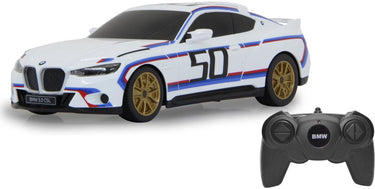 Jamara rc voertuig auto - 402172 rc sport auto bmw 3.0 csl - wit - 2,4ghz rc model kant en klaar - 1:24 bestuurbare auto