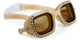 Bling2o zwembril kinderen - vibrancy - duikbril - anti-fog - uv-protect - goud