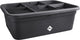 Elho green basics grow garden l - grote kweekbak - moestuinbak met vakverdelers - 100% gerecycled plastic - 76.3 x 57.4 x 26.8 cm - living black