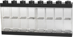 Lego opbergbox minifiguur 16, zwart -