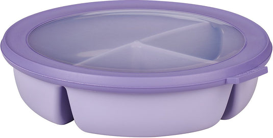 Mepal - multikom cirqula vershouddoos - 3-vaks bento bowl - 250 ml. 250 ml 500 ml - rond - vivid lilac