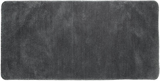 Sealskin angora -badmat 70x140 cm - polyester - donkergrijs