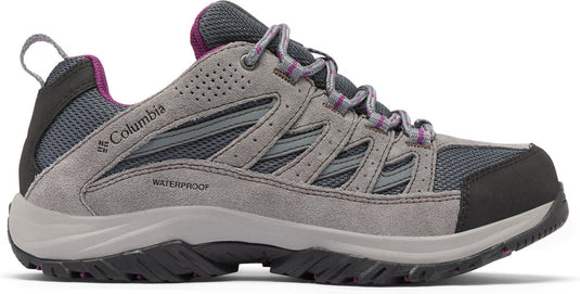 Columbia crestwood waterproof dames wandelschoenen - grey