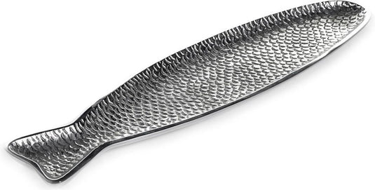 Serax - paola navone - fish fish - serveerschaal - grijs - l 45cm
