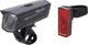 Xlc proxima pro cl-s25 fietsverlichtingset - led fietslampjes - usb oplaadbaar