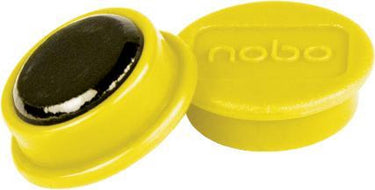 Nobo whiteboard-magneten 1915295 geel magnetisch
