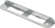 Nemef hoeksluitplaat - afgerond - 135 x 24 x 12 mm (lxbxh b+lip) - staal verzinkt - hp1266 - din links