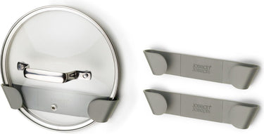 Joseph joseph duo opal - dekselhouder set van 3 stuks - kunststof - grijs