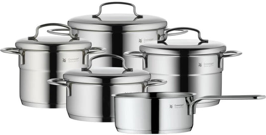 Wmf mini - pannenset - 5-delig - geschikt voor inductie - compact - rvs