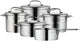 Wmf mini - pannenset - 5-delig - geschikt voor inductie - compact - rvs