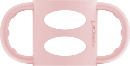 Dr. brown's siliconen handvat - voor smalle halsfles - roze