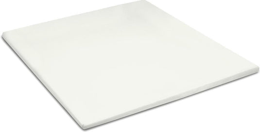 Cinderella sundays hoeslaken - topper - 100% katoen-satijn - 90x200 cm - tot 15 cm - ivoor